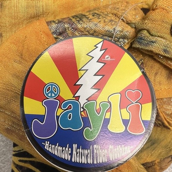 JAYLI Nepal Overalls Jumper Patch Hippie Festival Bohemian Women's Large Boho L - Picture 13 of 14